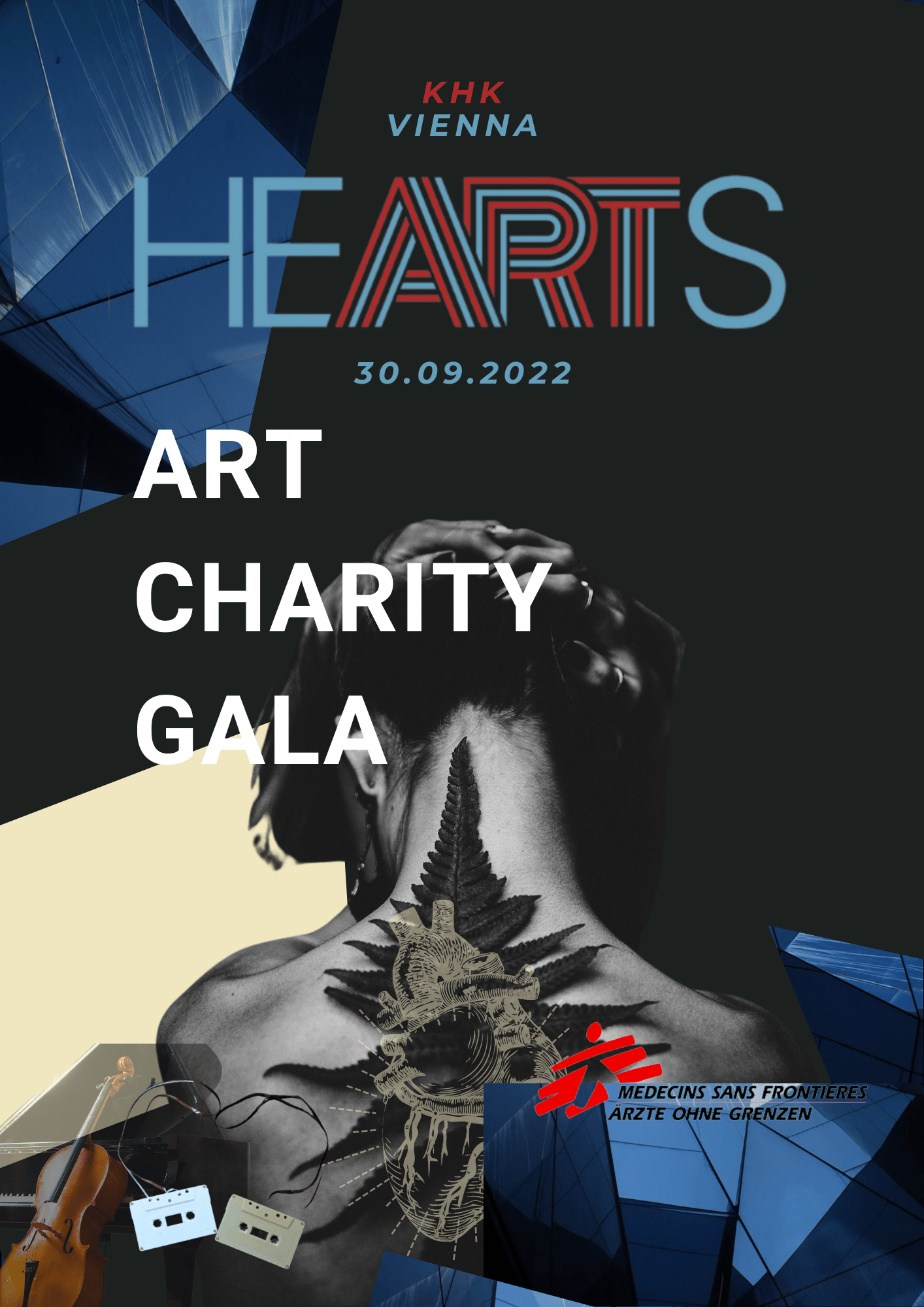HEARTS Art Charity Gala 2022 LOGO